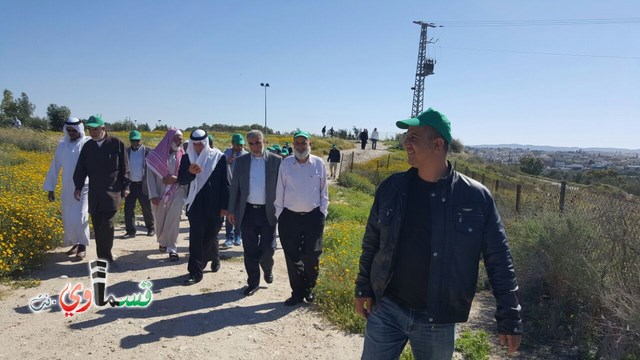  انطلاق يوم  الوفاء للنقب في القرى غير المعترف بها بمشاركة رئيس الحركة الاسلامية الشيخ رائد صلاح 
